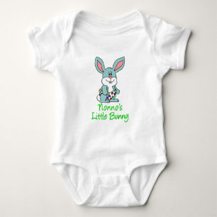 Nonno's Little Bunny Baby Bodysuit
