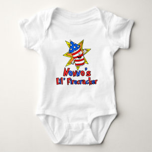 Nonno's Little Firecracker Baby Bodysuit