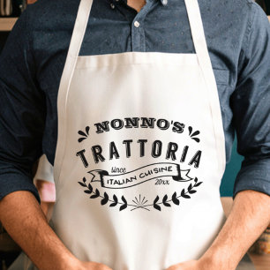 Nonno's Trattoria Italian Grandpa Kitchen Standard Apron