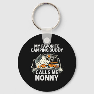 Nonny Camper My Favourite Camping Buddies Call Me  Key Ring