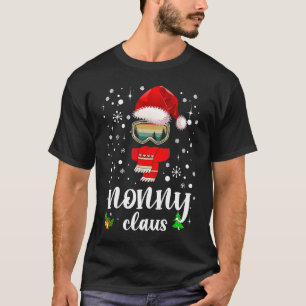Nonny Claus Santa Claus Xmas For Mum Grandma T-Shirt