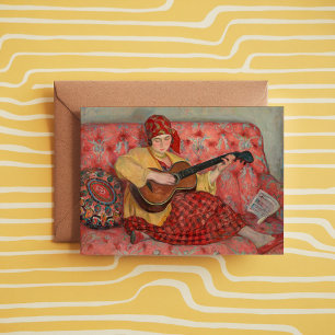 Nono à La Guitare   Henri Lebasque Card
