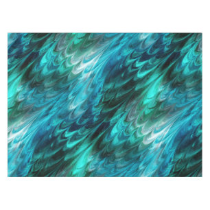 nonpareil kelpie - marbled greens : tablecloth