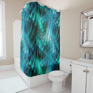 nonpareil kelpie teal : shower curtain