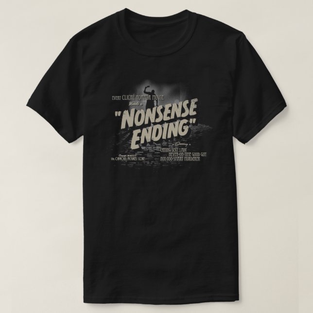 Nonsense Ending Essential T-Shirt (Design Front)