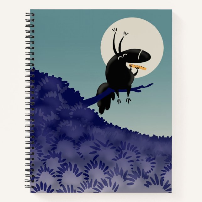 Nonsense Possums Notebook: moon version Notebook (Front)