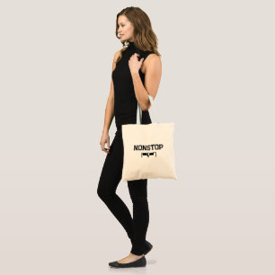 NONSTOP Gym Motivation Hoodie T-Shirt Tote Bag
