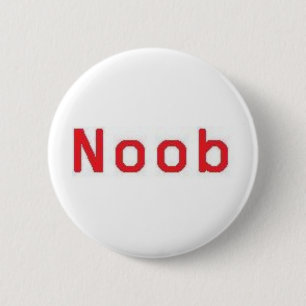 Noob 6 Cm Round Badge