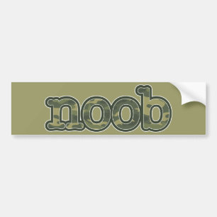 Noob Bumper Sticker