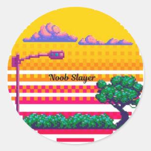 NOOB SLAYER Gamer Sticker