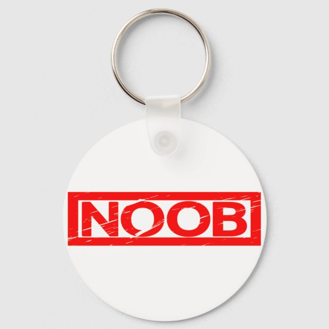 Noob Stamp Key Ring (Front)