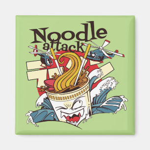 Noodle Attack Magnet