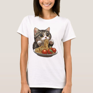 Noodle Cat, Spaghetti Cat T-Shirt