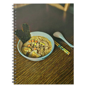 Noodle lover design notebook