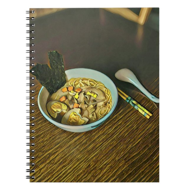 Noodle lover design notebook (Front)
