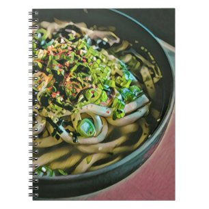 Noodle lover design notebook