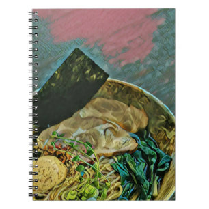 Noodle lover gift notebook