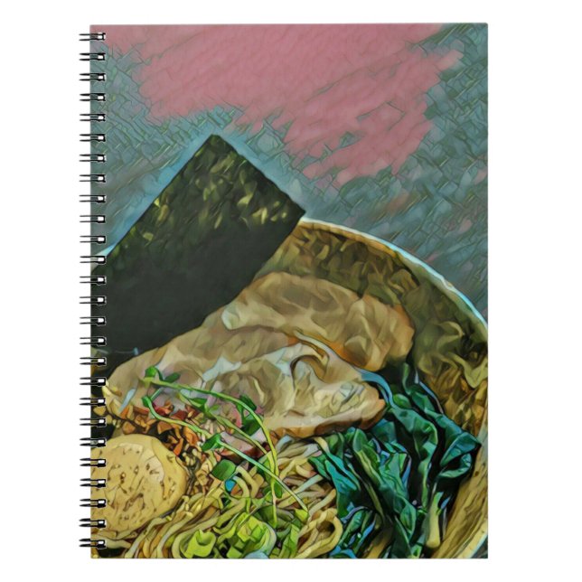 Noodle lover gift notebook (Front)
