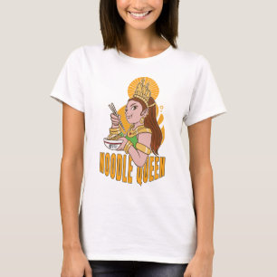 Noodle Queen Woman White T-Shirt