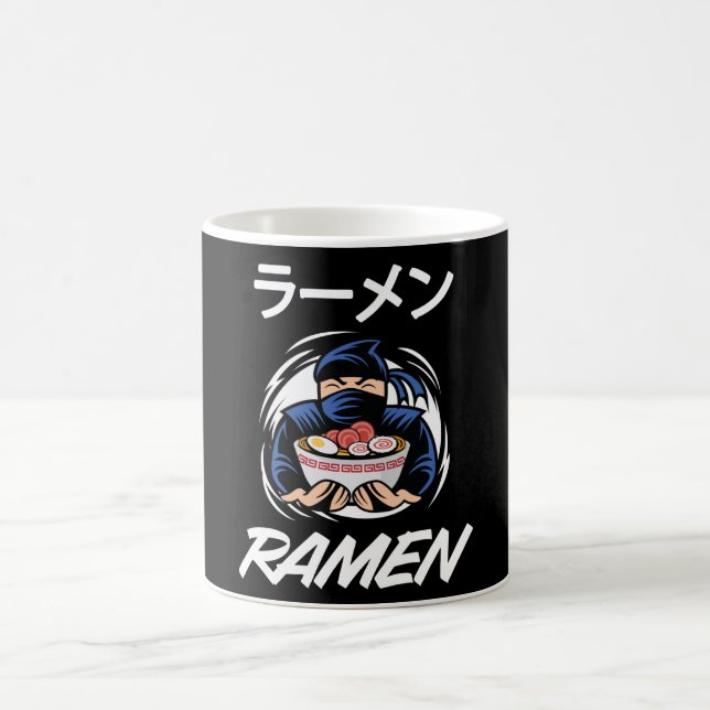 Noodles Anime Manga Funny Cute Japan Otaku Ninja Coffee Mug (Center)