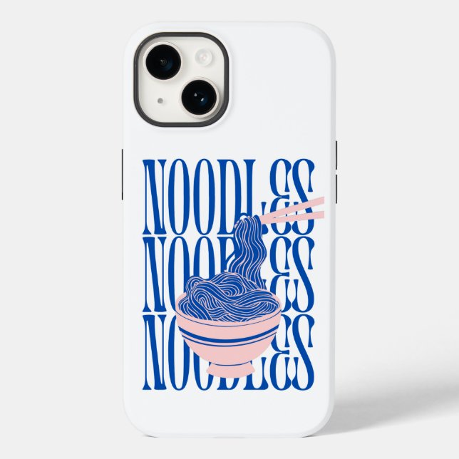 Noodles Creative Art Case-Mate iPhone Case (Back)