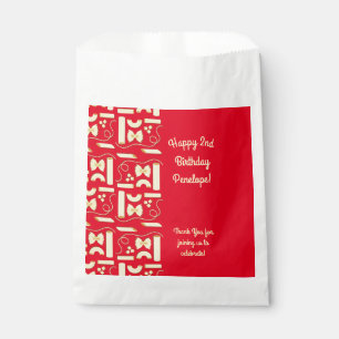 Noodles Pasta Kid 1st Birthday Party Italian Favour Bag