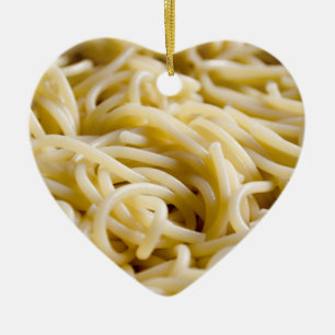 Noodles pattern ceramic ornament