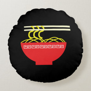 Noodles Round Cushion