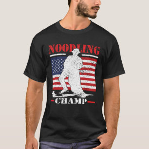 Noodling Champ like fishing but needs skill noodli T-Shirt