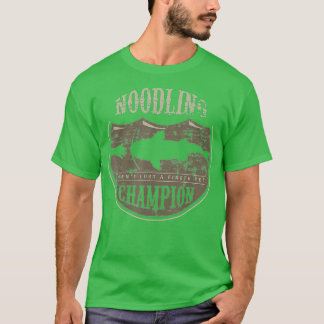 Noodling Champion Shirt, Funny Hand Fishing Gift  T-Shirt