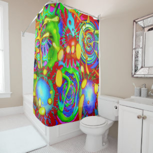 Noodly KCRLS Shower Curtain