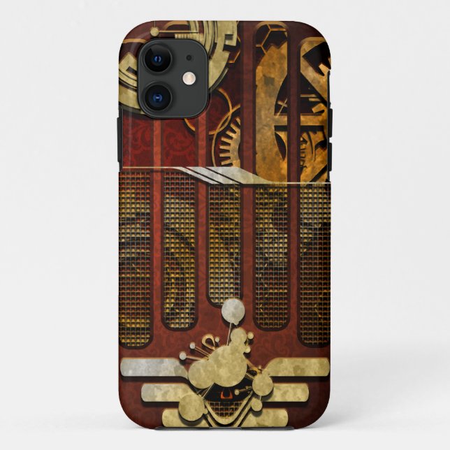 Noojo SteamPunk Airman Case-Mate iPhone Case (Back)