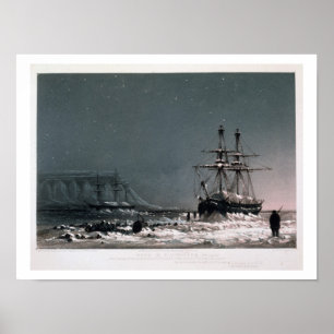 Noon: In Mid-Winter, Port Leopold, from 'Ten Colou Poster