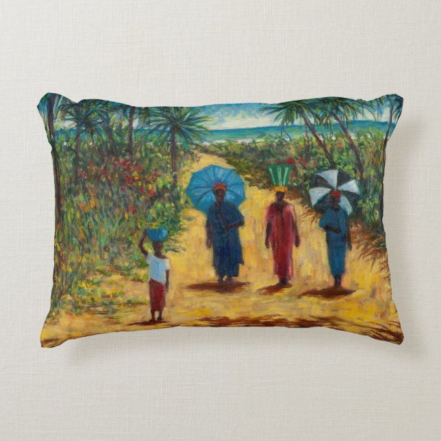 Noon Stroll 2010 Decorative Cushion (Front)