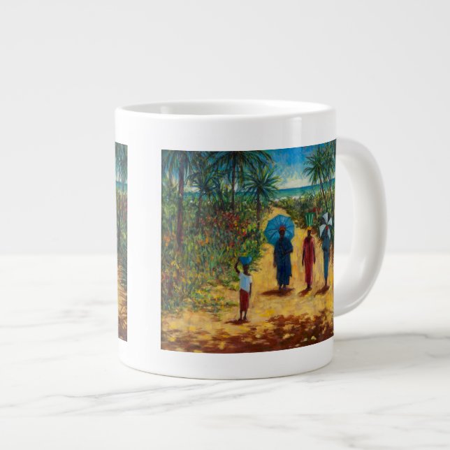 Noon Stroll 2010 Large Coffee Mug (Front Right)