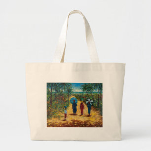 Noon Stroll 2010 Large Tote Bag