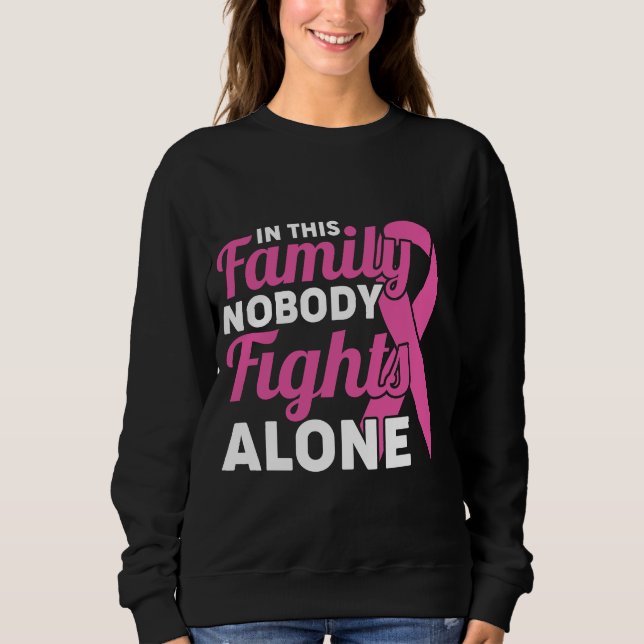 Noone Fights Alone Sweatshirt (Front)