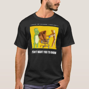 Nooo The Left Meme Weird Ironic Dumb Progressive J T-Shirt