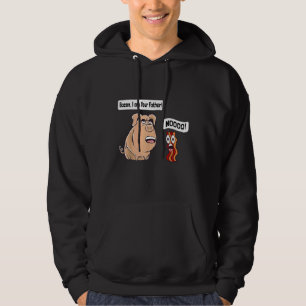 Noooo I Am Your Father Bacon Food Pun Humour Hoodie