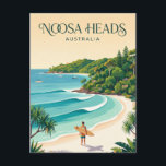 Noosa Heads Australia Postcard<br><div class="desc">Noosa Heads, located on the Sunshine Coast of Queensland, is a sophisticated and stunningly beautiful coastal destination where pristine natural landscapes meet high-end amenities. It is famous for its protected, crystal-clear point breaks within the Noosa National Park, offering long, perfect waves that are ideal for longboarding and celebrated during the...</div>