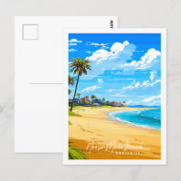 Noosa Main Beach Australia vintage travel place