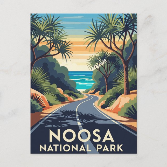 Noosa National Park Australia Travel Postcard (Front)
