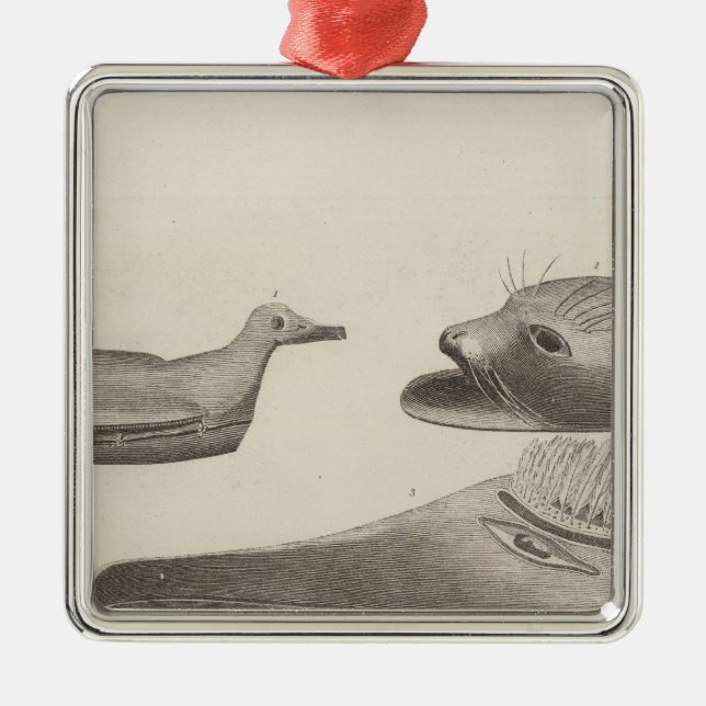 Nootka articles, British Columbia Metal Ornament (Front)