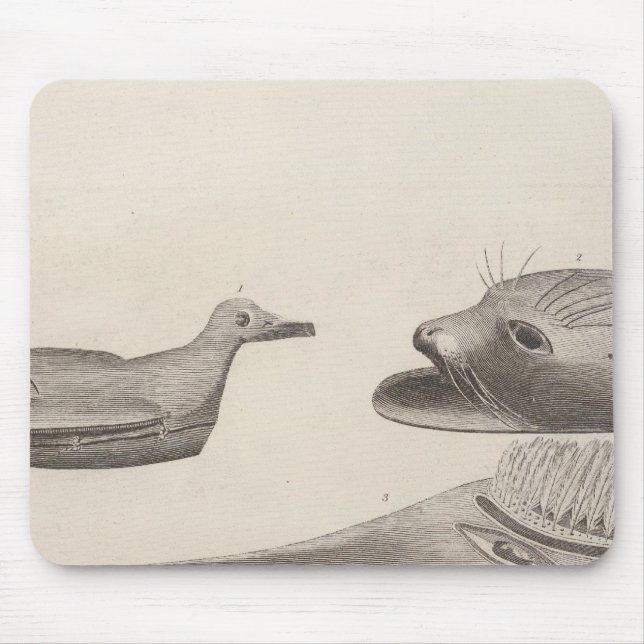 Nootka articles, British Columbia Mouse Pad (Front)