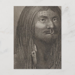 Nootka Man, British Columbia Postcard