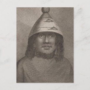 Nootka Woman, British Columbia Postcard