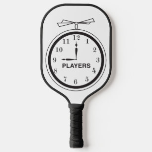 NOP Clock Logo pickleball paddle