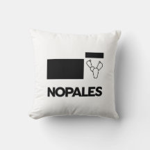 Nopales.io Throw Pillows
