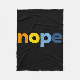 Nope Aroace Pride Lgbtq - Lgbt Aro Ace Aromantic A Fleece Blanket