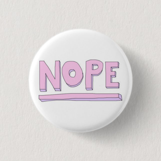Nope Button (Front)